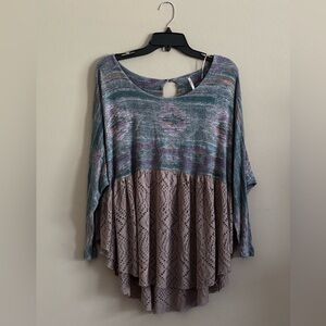 Free People Diamond Top